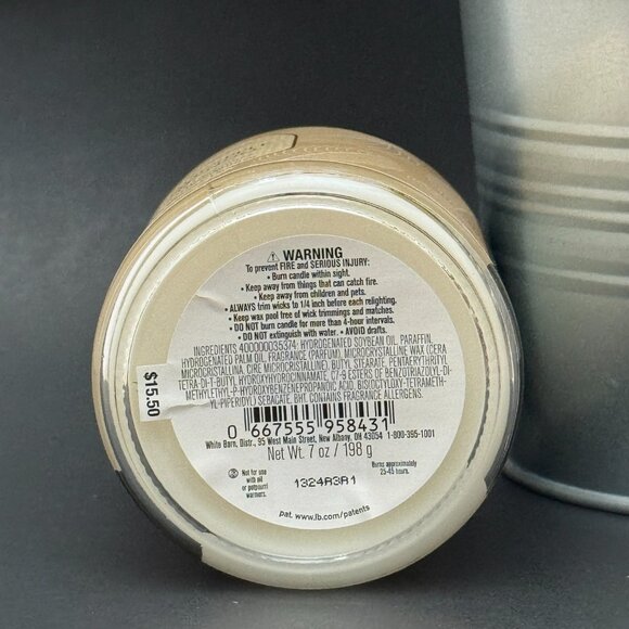 BBW Pineapple Mango White Barn Bath & Body Works Mason Jar Single Wick Candle - Picture 9 of 10